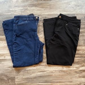 Pair of Christopher and Banks Signature Slimming Pants